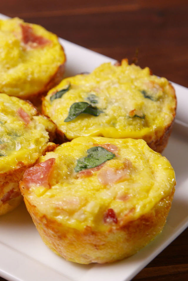 12+ Delicious (and easy!) Muffin-Tin Recipes - Cut Side Down| Muffin Tin, Muffin Tin Recipes, Easy Muffin Tin Recipes, Muffin Tin Meals, Muffin Tin Breakfast