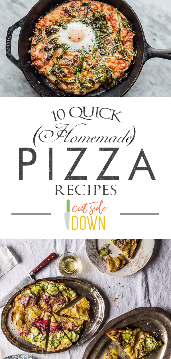 10 Quick (Homemade) Pizza Recipes | Homemade Pizza, Homemade Pizza Dough, Homemade Pizza Recipes, Pizza Recipes, Pizza Recipes Homemade, PIzza Recipes Easy, Pizza Recipes Healthy