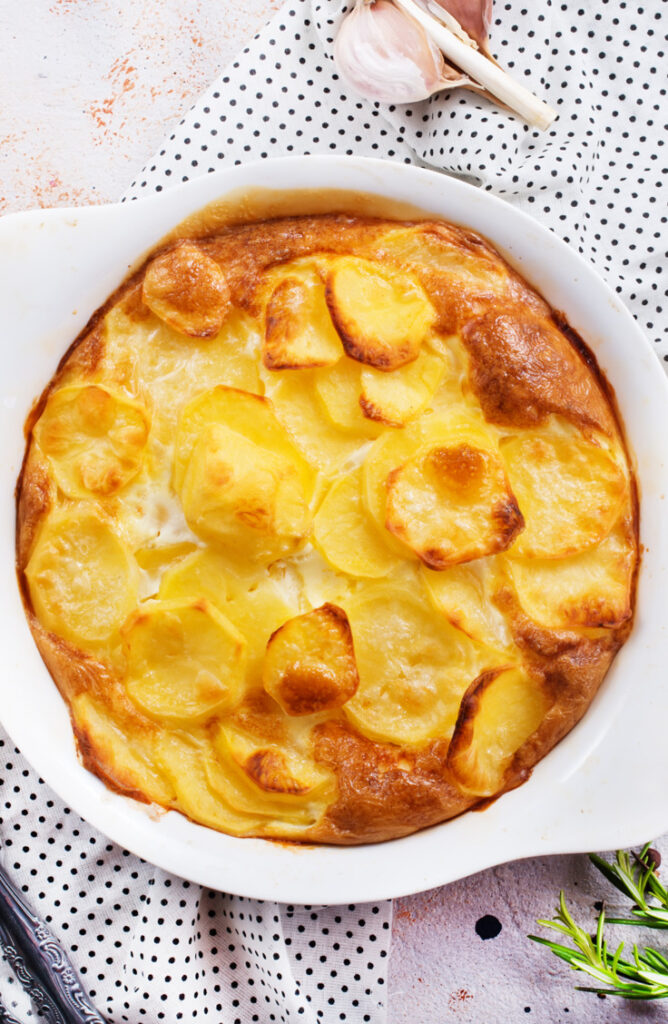 When it comes to side dishes, the potato is king of them all. Not only are these potato side dishes easy, but they are so versatile. Check out this delicious Au Gratin potatoes recipe! 