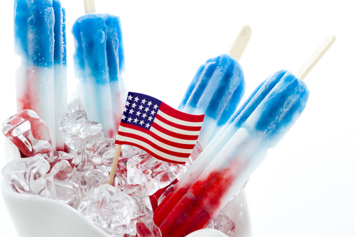 How to make Fourth of July Popsicles | Cut Side Down- recipes for all ...