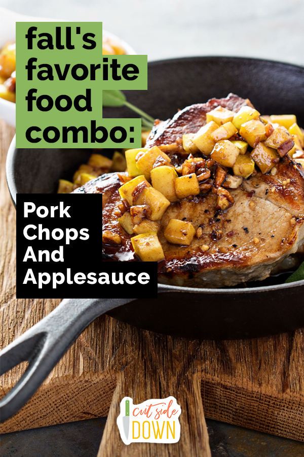 who says pork chops and applesauce