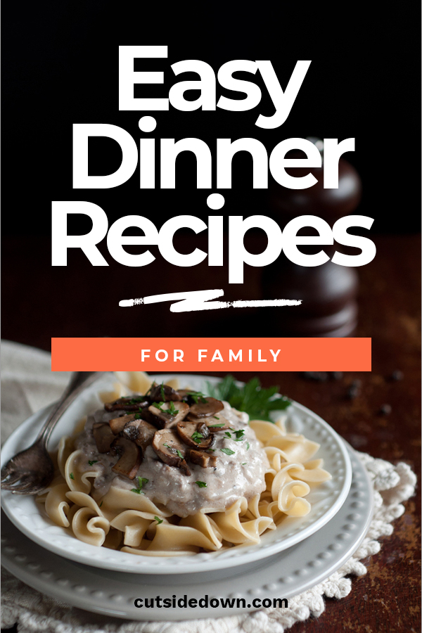 Work, shopping, errands, kids' activities.... We get it! You're BUSY! But, hey, eating from the golden arches too many times will get your family looking like them all too soon! Check out these easy but HEALTHY dinner recipes for your family! #dinnerrecipe #easydinner #familymeal