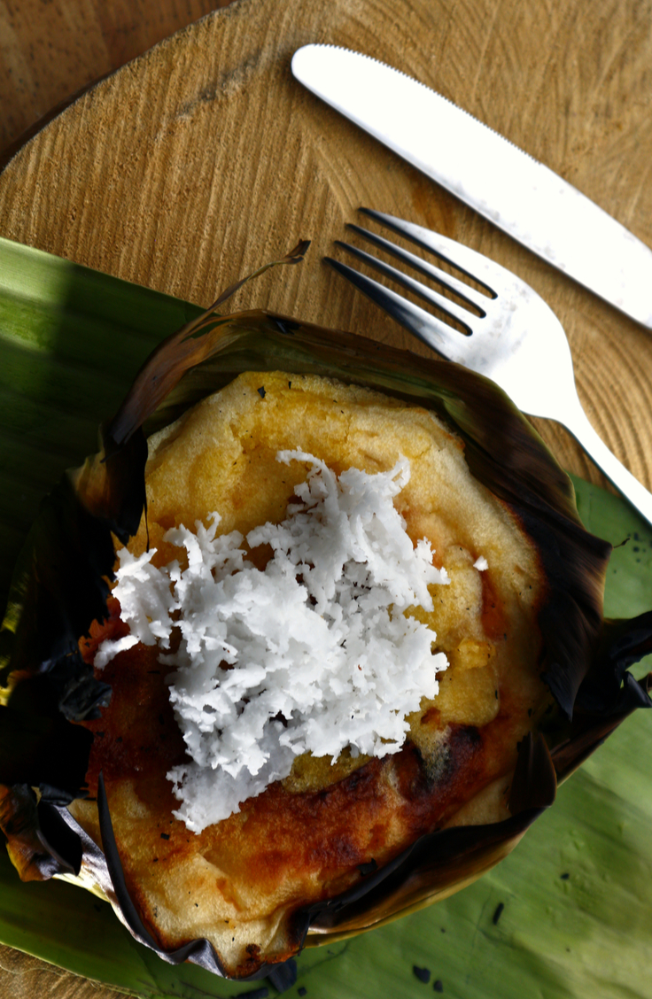 As we adventure through the world's cuisine, let's stop and look at a dish called Bibingka. It's a unique blend of savory and sweet, crispy and creamy. This dessert hails from the Philippines and is a Christmas tradition. 