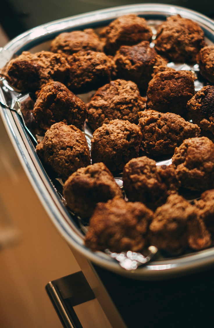 The greatest part about these Swedish meatballs has to be the creamy gravy. The gravy is part of what makes the meatballs so delicious. You can even make vegetarian Swedish meatballs. 