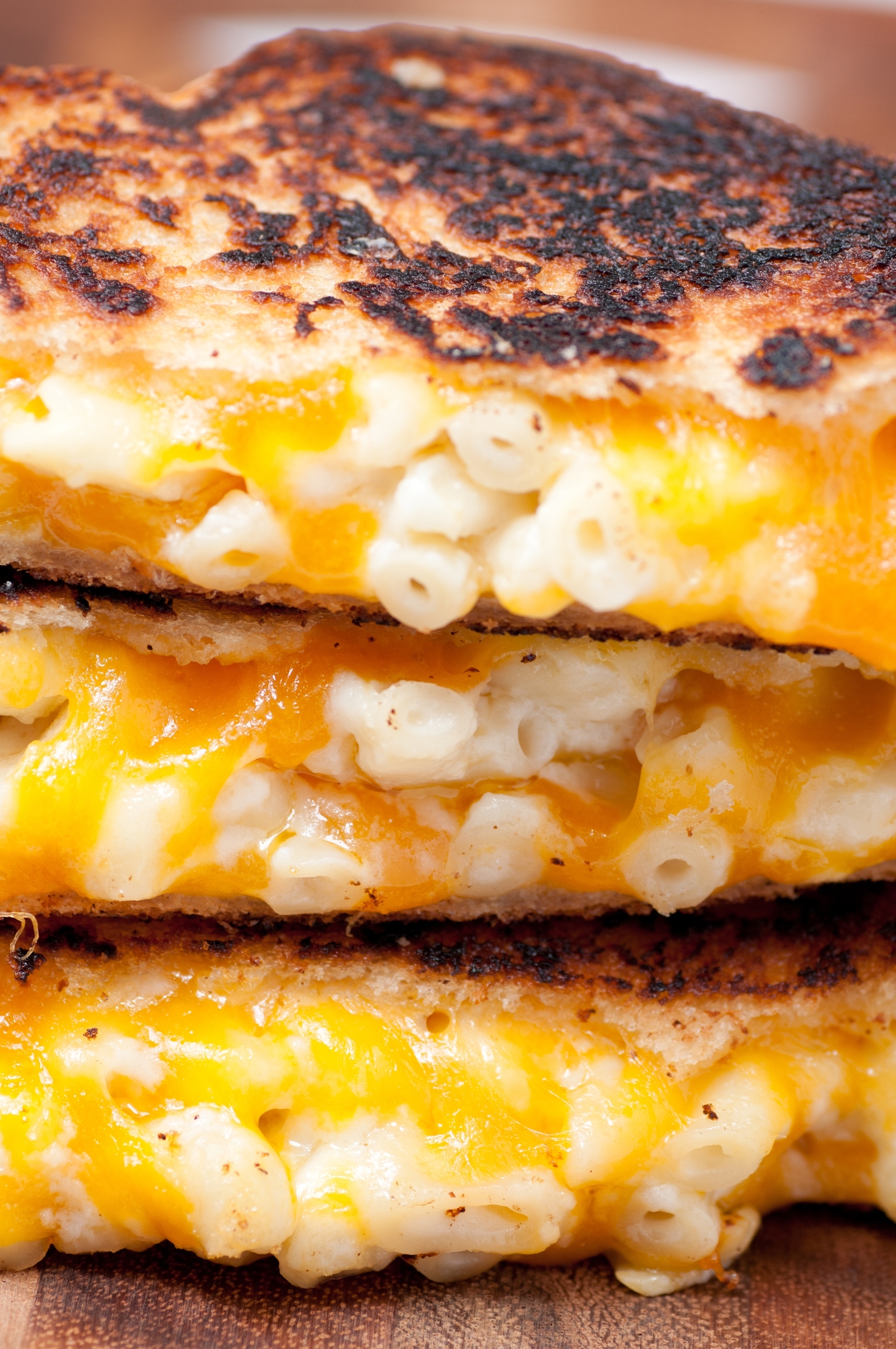 I've gathered up some easy at home lunch ideas for kids, some with as few as three ingredients, to help you get through this spring and summer. This grilled macaroni and cheese sandwich will become their new favorite!