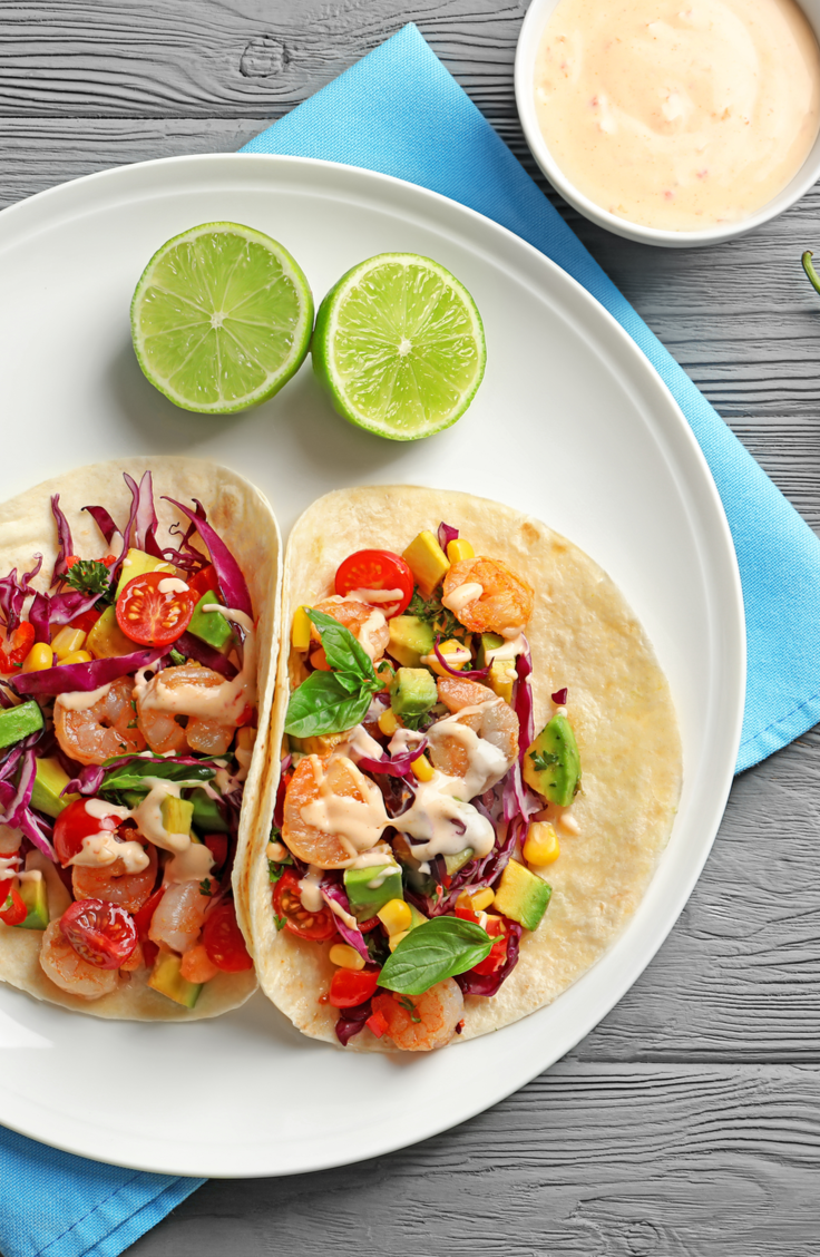 Shrimp Tacos are a perfect way to say hello to sunshine and warm weather. If you're unsure about how to make shrimp tacos, here are some great recipes! These will quickly become the family favorite!