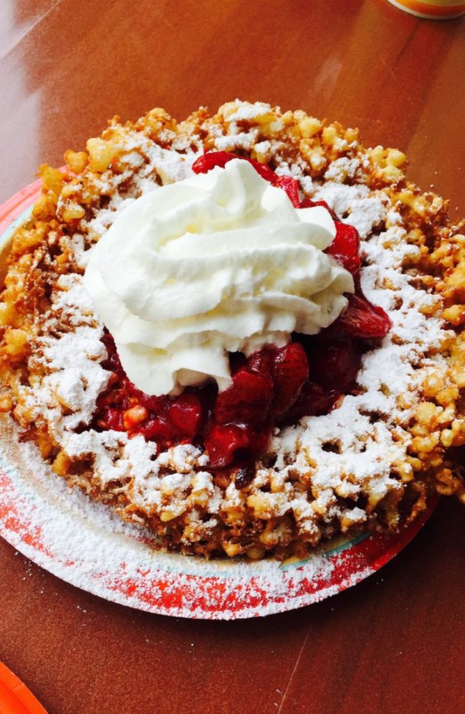 These pancake mix funnel cakes are to die for! If you're looking for some great dessert ideas, here are five delicious Aunt Jemima dessert recipes!