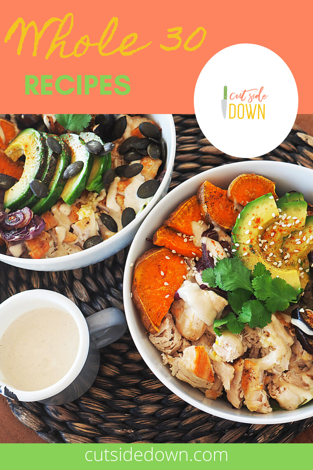 You've been living under a rock if you haven't heard about the Whole 30 diet. It's not just a fad. Many like it better than the Keto Diet. Read the post to discover some delicious whole 30 recipes. #whole30 #healthyrecipes #whole30 recipes