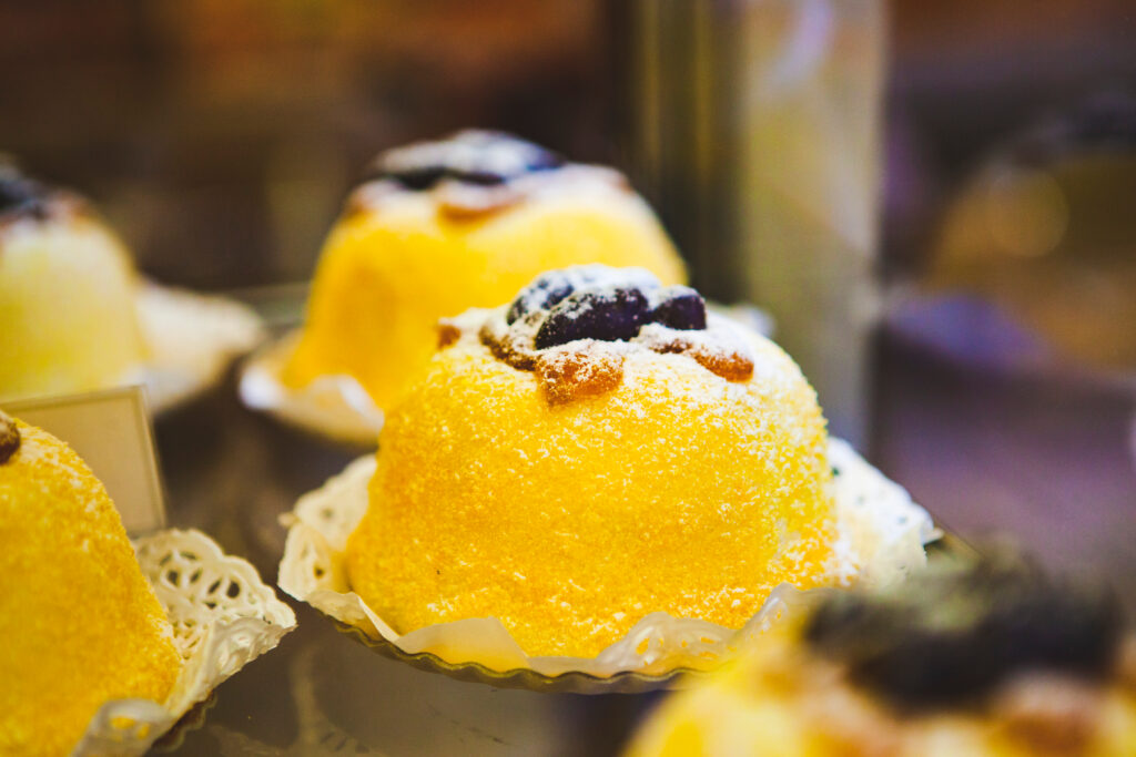 An easy recipe to make polenta cakes