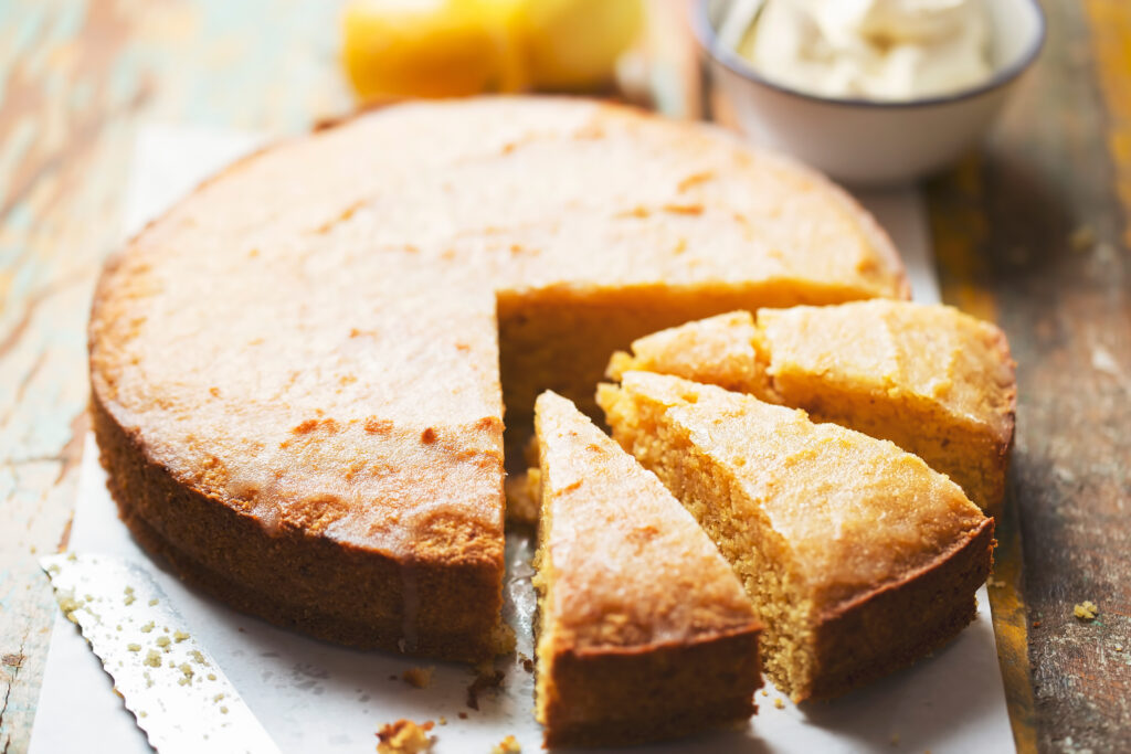 Sweet tooth’s heaven – polenta cake